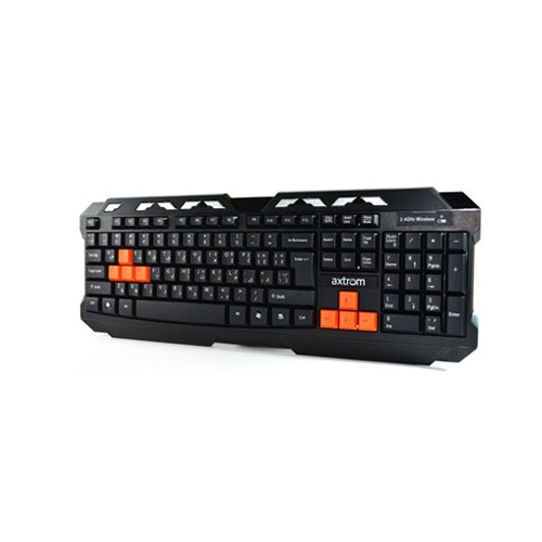 کیبورد بی سیم اکستروم 1 AXTROM Wireless Keyboard KB500W